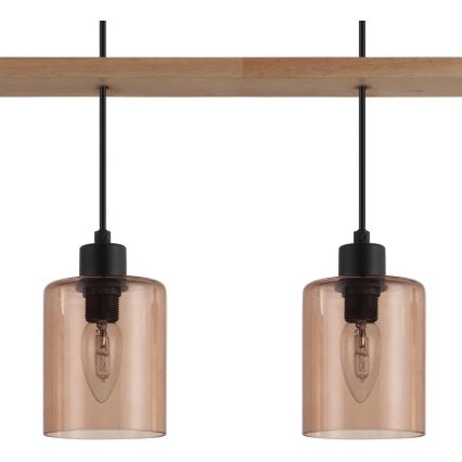 Eglo 43368 - Κρεμαστό φωτιστικό με καλώδιο COOLMONT 4xE14/40W/230V