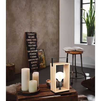 Eglo - Επιτραπέζια λάμπα 1xE27/40W/230V