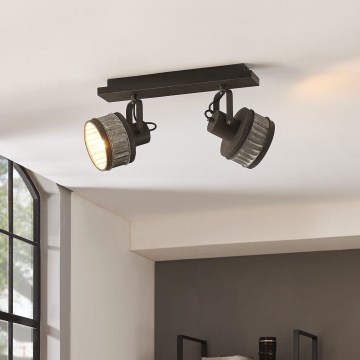 Eglo 43445 - Σποτ φωτιστικό TURROCK 2xE27/28W/230V