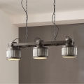 Eglo 43447 - Πολυέλαιος με αλυσίδα TURROCK 3xE27/28W/230V