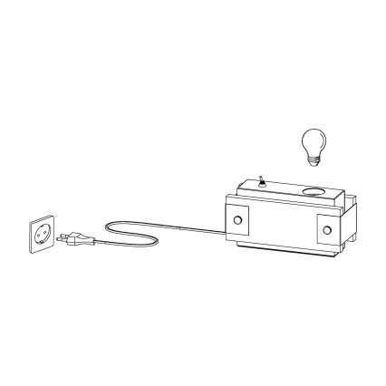 Eglo - Επιτραπέζια λάμπα 1xE27/16W/230V