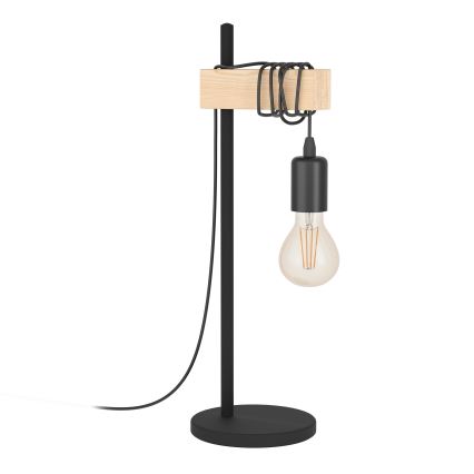Eglo - Eπιτραπέζια λάμπα TOWNSHEND 1xE27/10W/230V - FSC πιστοποιημένο