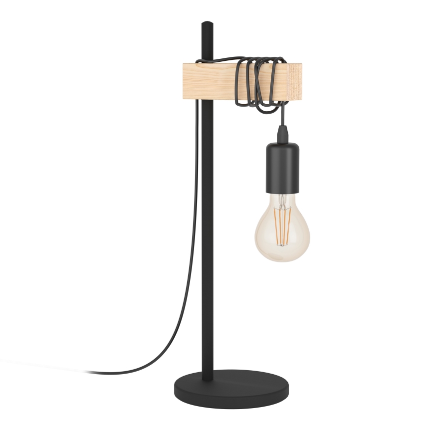 Eglo - Eπιτραπέζια λάμπα TOWNSHEND 1xE27/10W/230V - FSC πιστοποιημένο