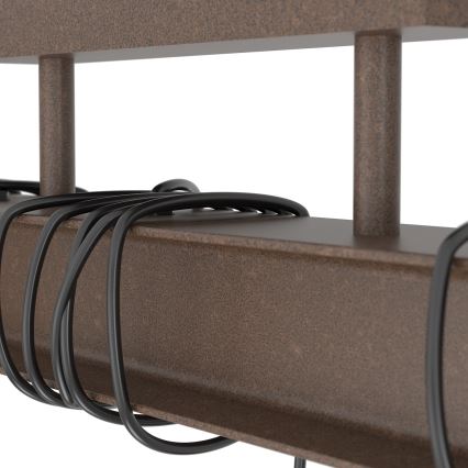 Eglo - Πλαφονιέρα οροφής πολύφωτο TOWNSHEND 3xE27/60W/230V