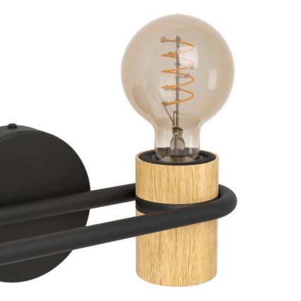 Eglo - Επιτοίχιο φωτιστικό 2xE27/40W/230V