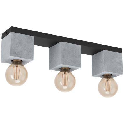 Eglo 43596 - Επιφανειακό φωτιστικό οροφής PRESTWICK 3xE27/40W/230V