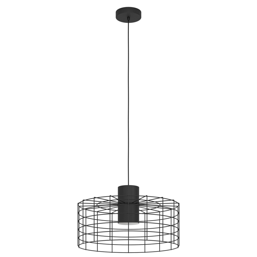 Eglo - Πολύφωτο κρεμαστό 1xE27/40W/230V δ. 48 cm μαύρο