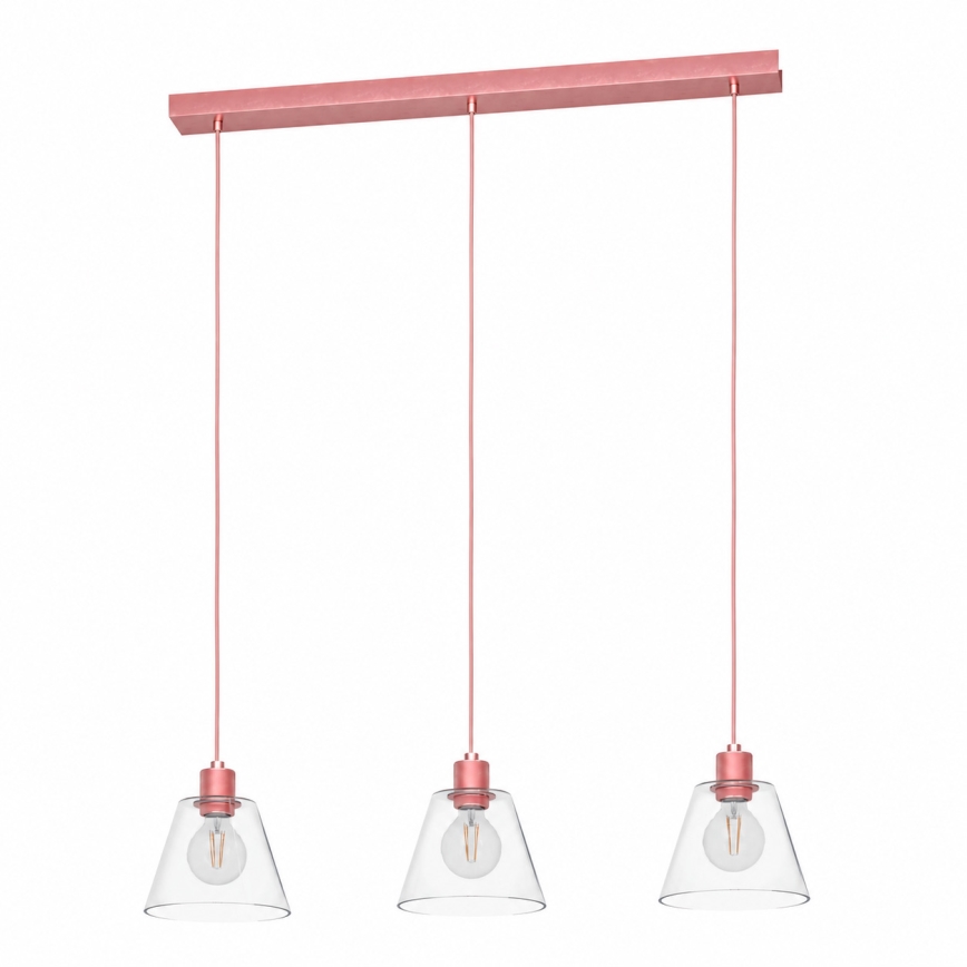 Eglo - Πολύφωτο κρεμαστό ράγα 3xE27/40W/230V
