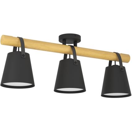 Eglo - Επιτοίχιο φωτιστικό 3xE27/10W/230V