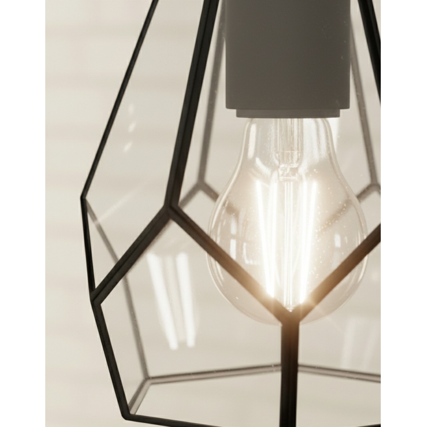 Eglo - Πολυέλαιος LED με ανάρτηση σε καλώδιο 3xE27/40W/230V