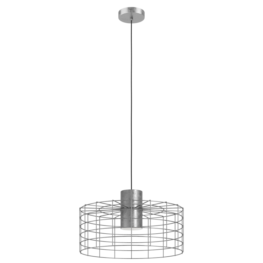 Eglo - Πολύφωτο κρεμαστό 1xE27/40W/230V δ. 48 cm ασημί