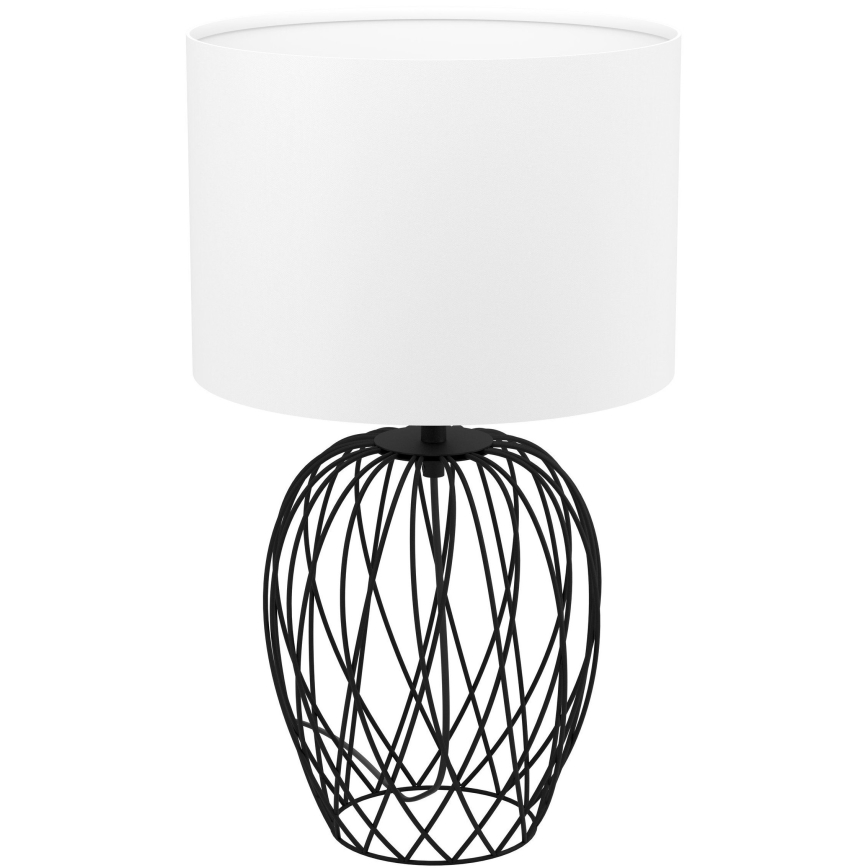 Eglo - Επιτραπέζια λάμπα 1xE27/40W/230V λευκό