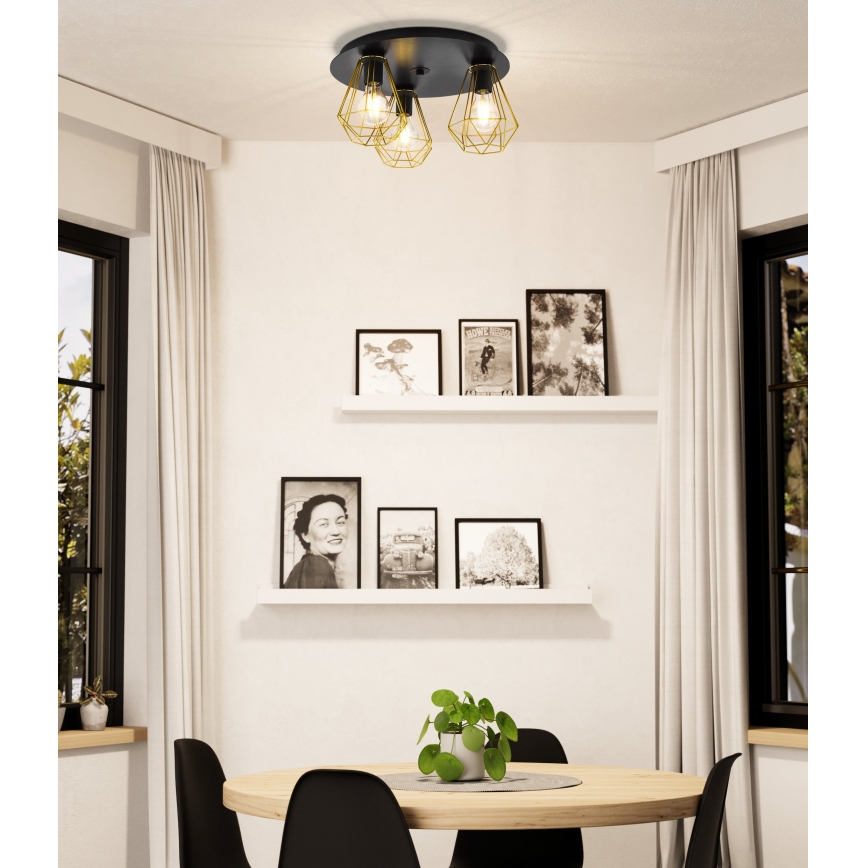 Eglo - Φωτιστικό οροφής 3xE27/40W/230V