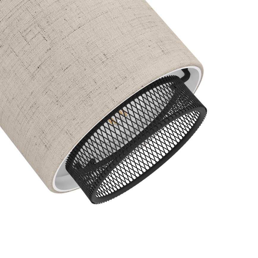 Eglo - Φωτιστικό τοίχου 2xE14/40W/230V μαύρο/μπεζ