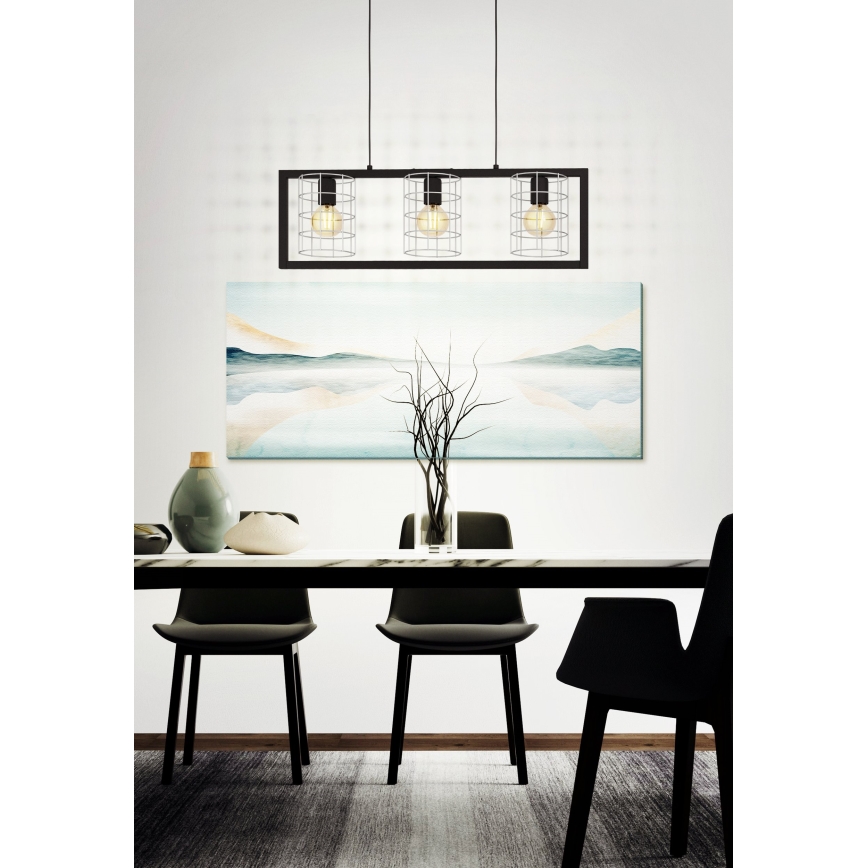 Eglo - Πολύφωτο κρεμαστό ράγα 3xE27/40W/230V