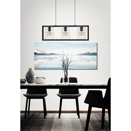 Eglo - Πολύφωτο κρεμαστό ράγα 3xE27/40W/230V