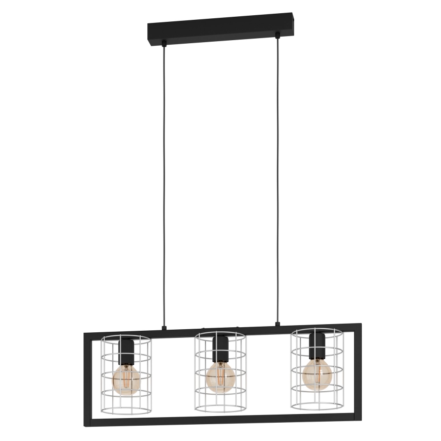 Eglo - Πολύφωτο κρεμαστό ράγα 3xE27/40W/230V