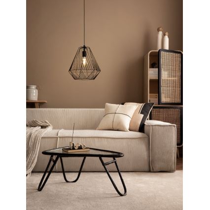 Eglo - Πολύφωτο κρεμαστό 1xE27/40W/230V μαύρο