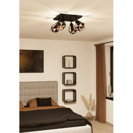 Eglo - Φωτιστικό σποτ 4xE27/40W/230V