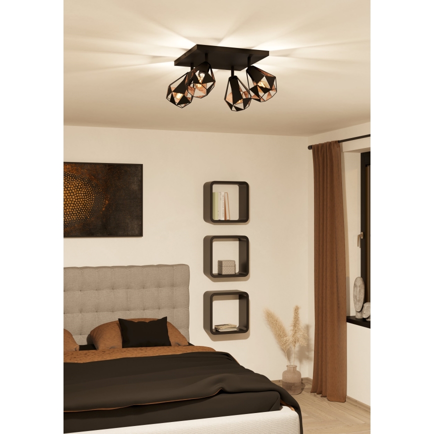 Eglo - Φωτιστικό σποτ 4xE27/40W/230V