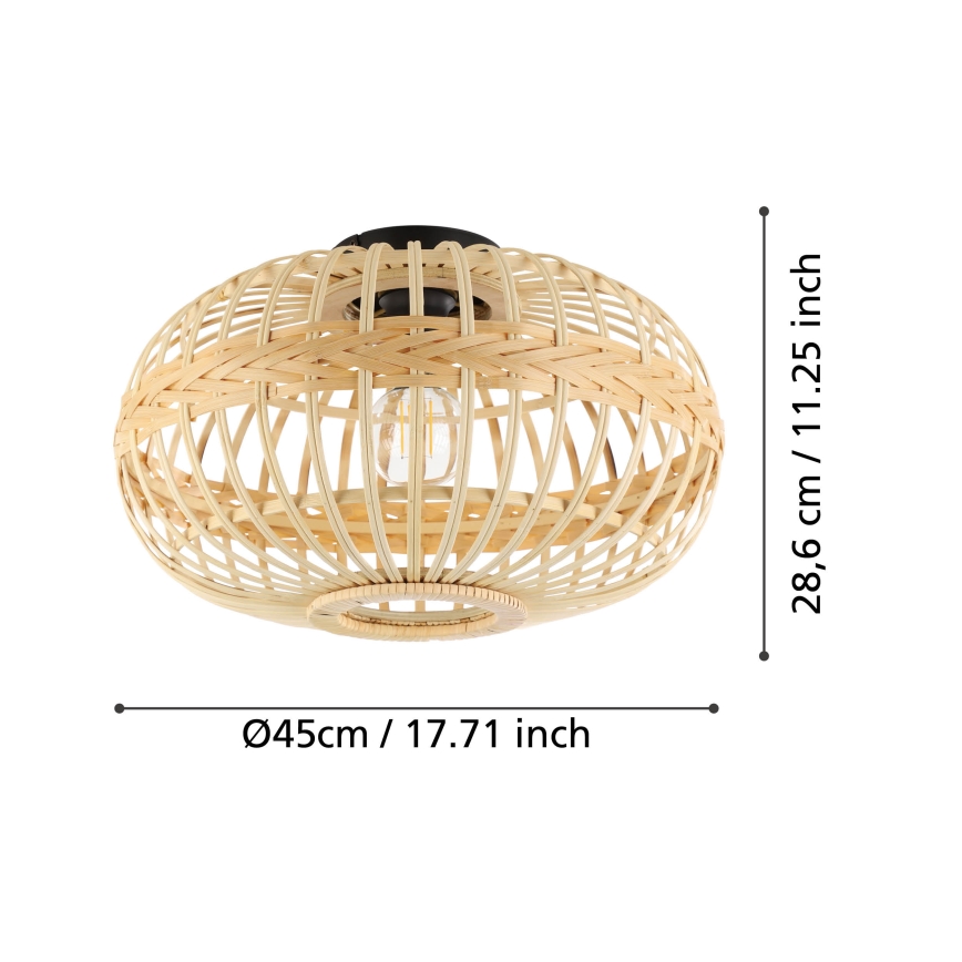 Eglo - Οροφής φωτιστικό 1xE27/40W/230V