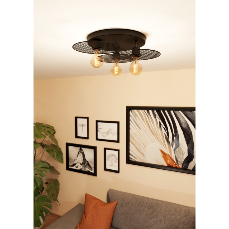 Eglo - Φωτιστικό οροφής 3xE27/40W/230V