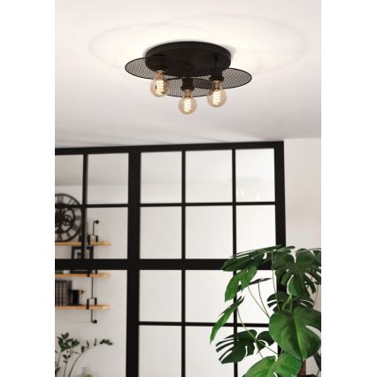 Eglo - Φωτιστικό οροφής 3xE27/40W/230V