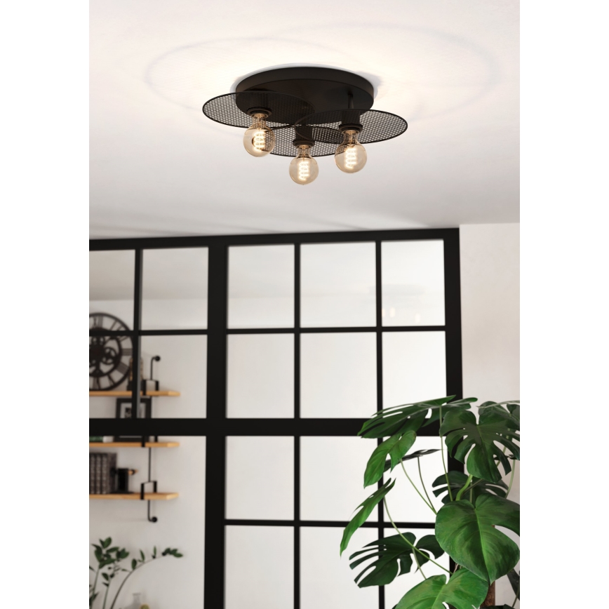 Eglo - Φωτιστικό οροφής 3xE27/40W/230V