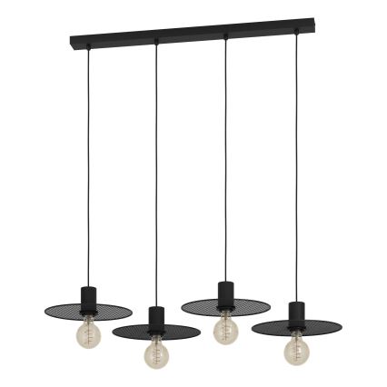 Eglo - Κρεμαστό φωτιστικό οροφής 4xE27/40W/230V