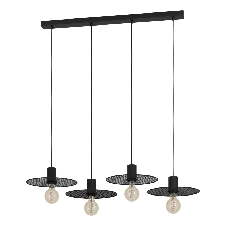 Eglo - Κρεμαστό φωτιστικό οροφής 4xE27/40W/230V