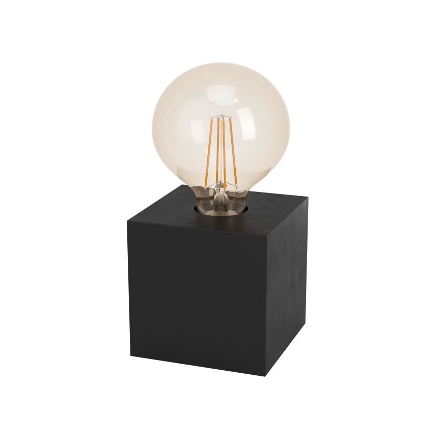 Eglo - Eπιτραπέζια λάμπα 1xE27/40W/230V ανθρακί