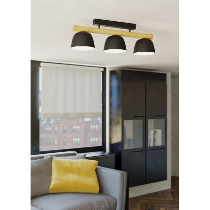 Eglo - Πλαφονιέρα οροφής 3xE27/40W/230V