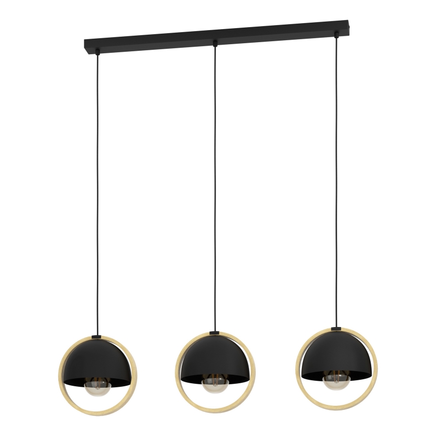 Eglo - Κρεμαστό φωτιστικό οροφής 3xE27/40W/230V