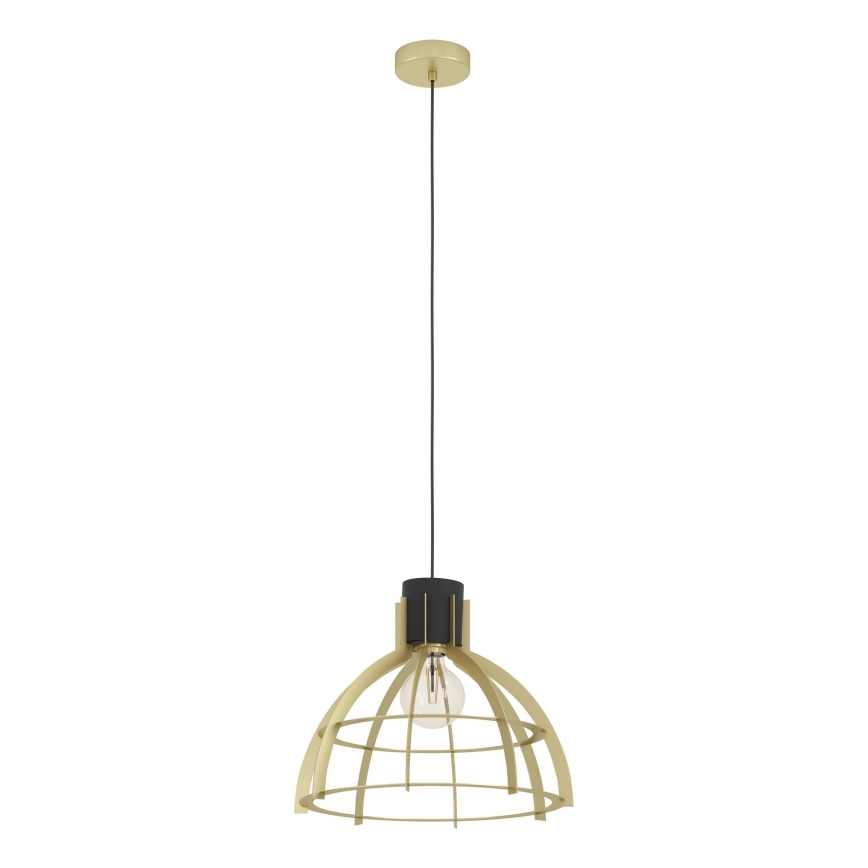 Eglo - Κρεμαστό φωτιστικό οροφής 1xE27/40W/230V χρυσό