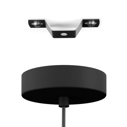 Eglo - Κρεμαστό φωτιστικό οροφής 1xE27/40W/230V μαύρο