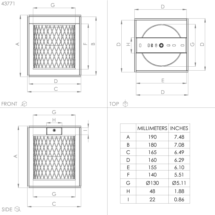 Eglo - Οροφής φωτιστικό 1xE27/40W/230V