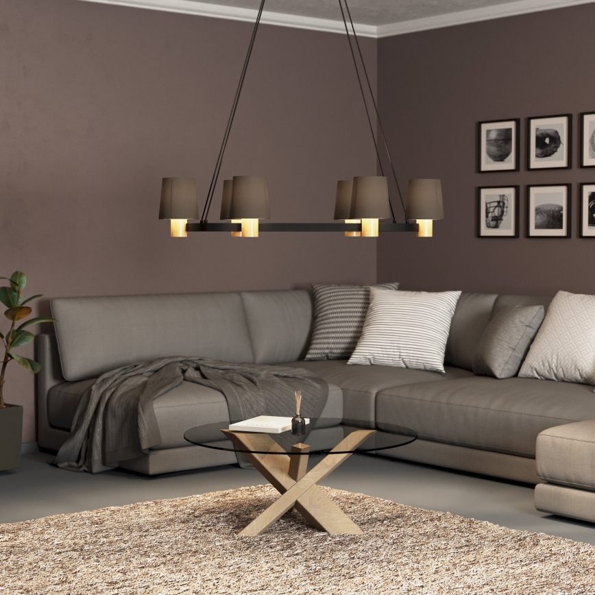 Eglo - Φωτιστικό οροφής με καλώδιο 6xE27/40W/230V
