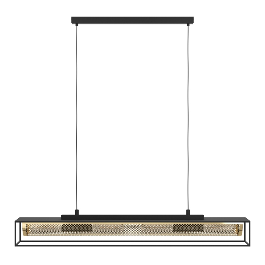 Eglo - Πολύφωτο με συρματόσχοινο 4xE27/40W/230V