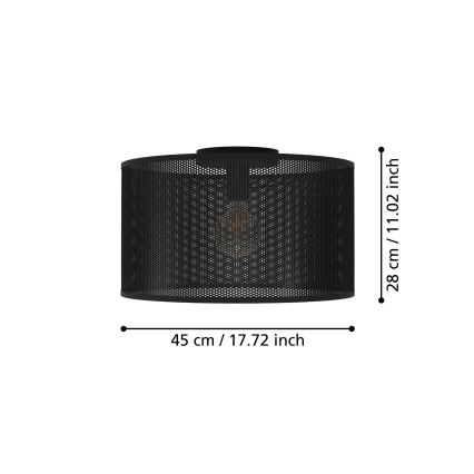 Eglo - Φωτιστικό οροφής 1xE27/40W/230V