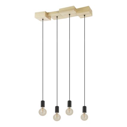 Eglo - Κρεμαστό φωτιστικό οροφής 4xE27/40W/230V