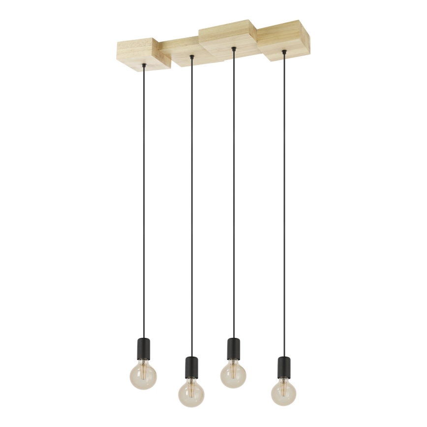 Eglo - Κρεμαστό φωτιστικό οροφής 4xE27/40W/230V