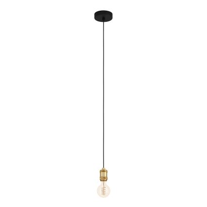 Eglo - Κρεμαστό φωτιστικό οροφής 1xE27/40W/230V χρυσαφί