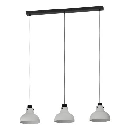 Eglo - Κρεμαστό φωτιστικό οροφής 3xE27/40W/230V
