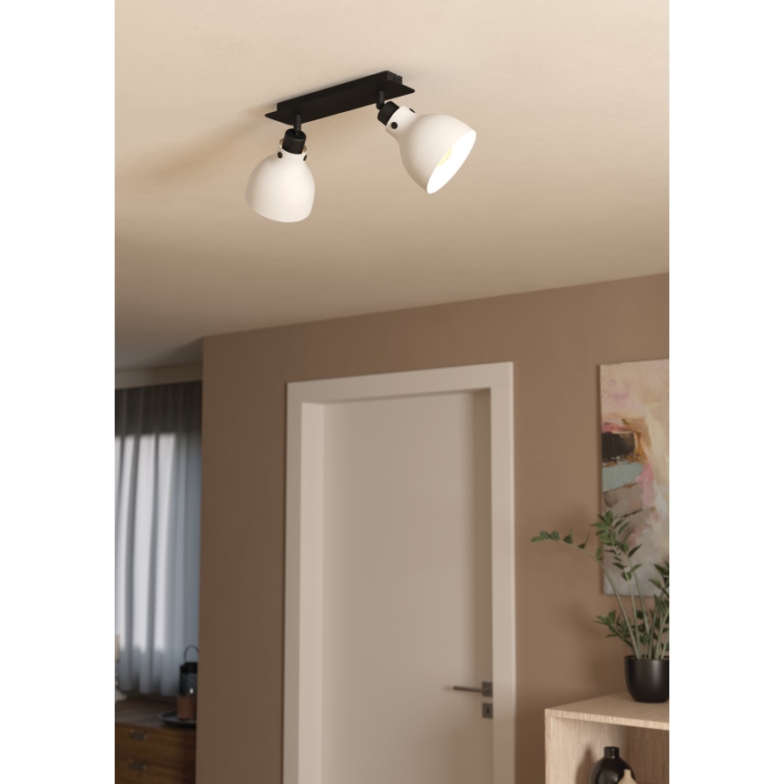 Eglo 43828 - Φωτιστικό σποτ MATLOCK 2xE27/40W/230V