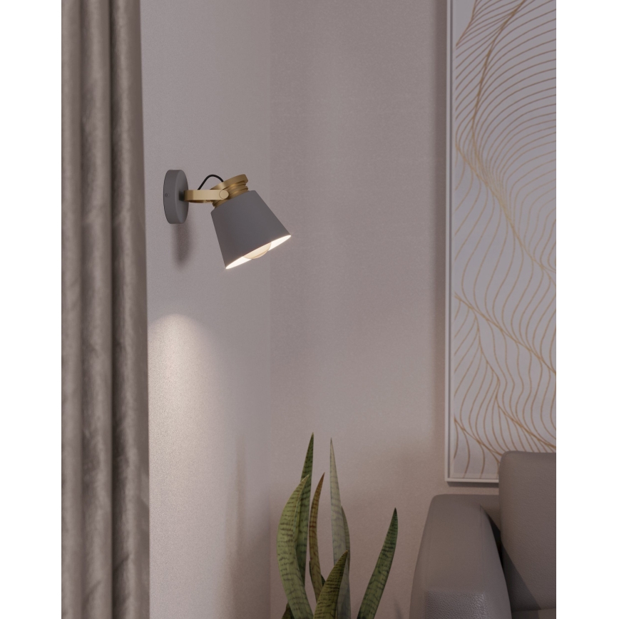 Eglo - Επιτοίχιο φωτιστικό με 1 λάμπα E27/28W/230V