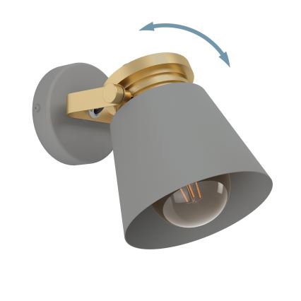 Eglo - Επιτοίχιο φωτιστικό με 1 λάμπα E27/28W/230V