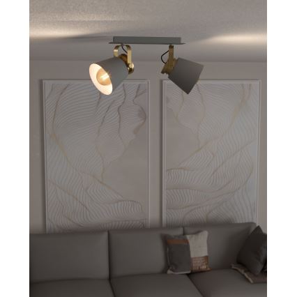 Eglo - Σποτ φωτιστικό 2xE27/40W/230V