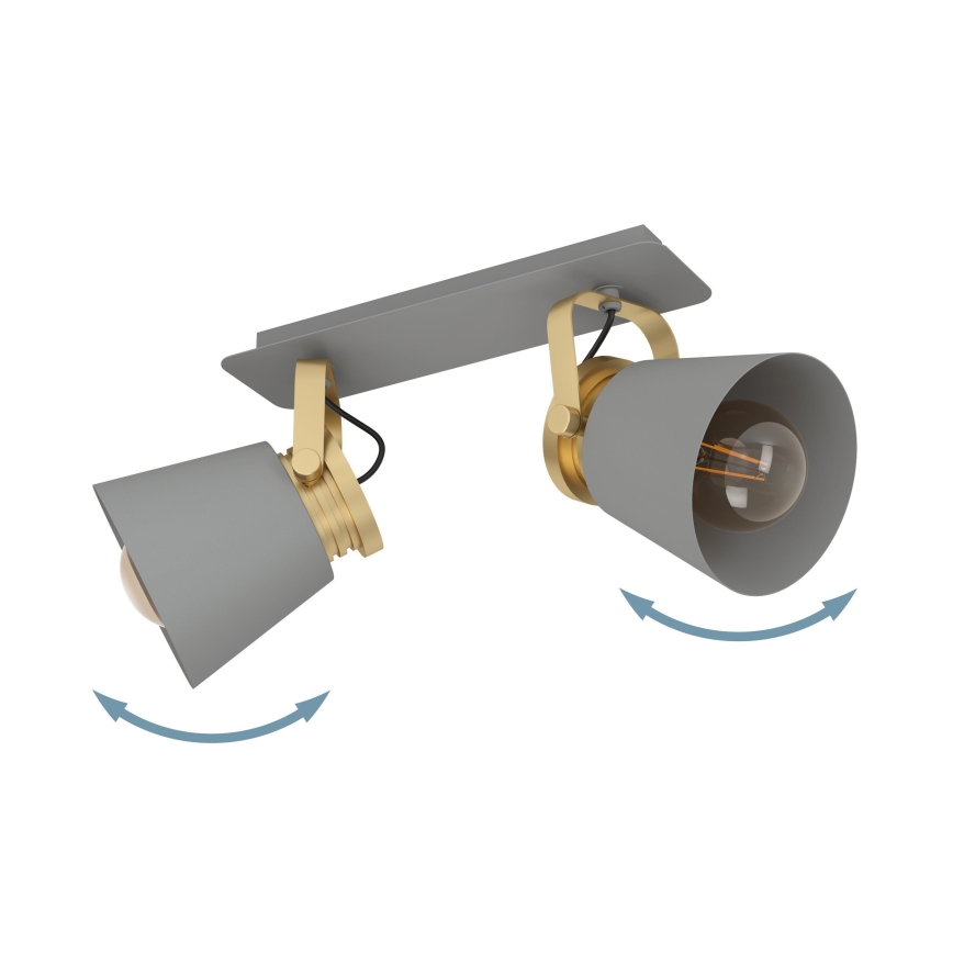 Eglo - Σποτ φωτιστικό 2xE27/40W/230V