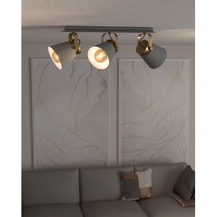 Eglo - Σποτ φωτιστικό 3xE27/40W/230V