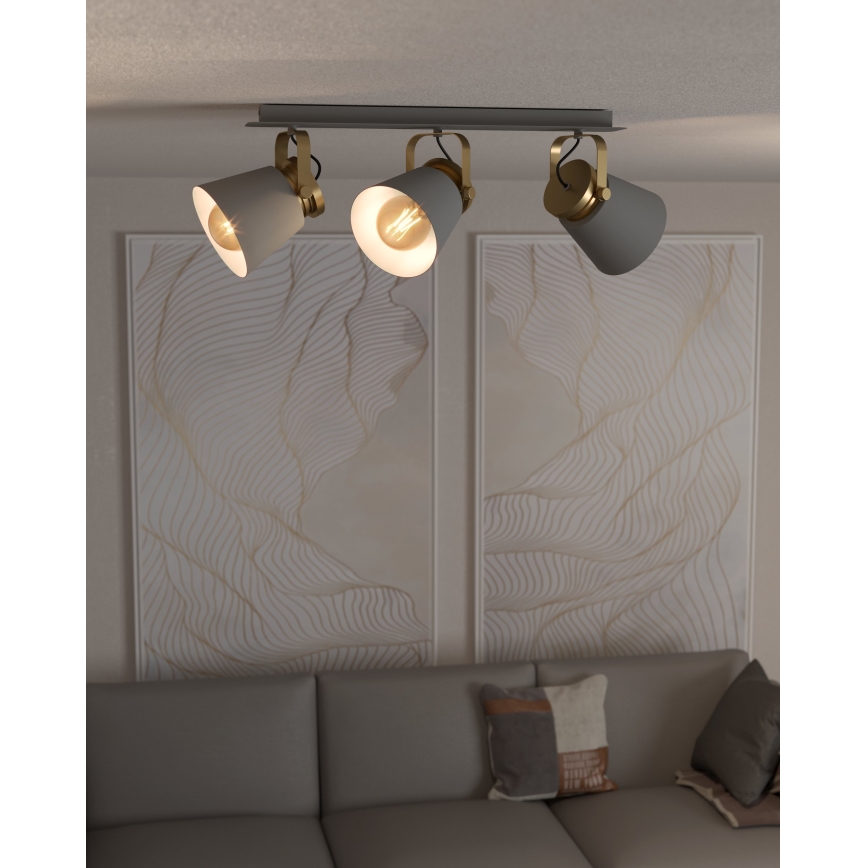 Eglo - Σποτ φωτιστικό 3xE27/40W/230V